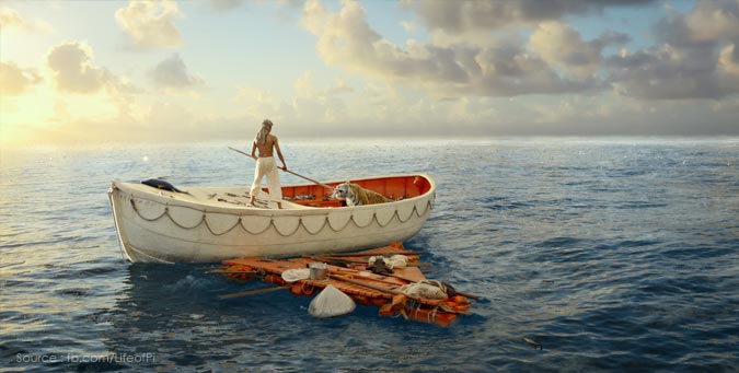 What is Life of Pi all about, art of living and life of pie, sri sri with life of pie