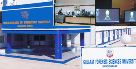 Gujarat Forensic Sciences University, GSFU, Modi, Forensic Science, Forensic Studies