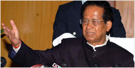 Tarun Gogoi, ULFA, Assam, Bangladesh,Tirade, Dehotia